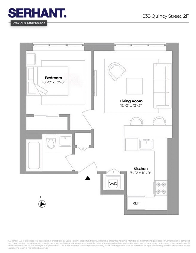 838 Quincy Street 2F Stuyvesant Heights Brooklyn NY 11221