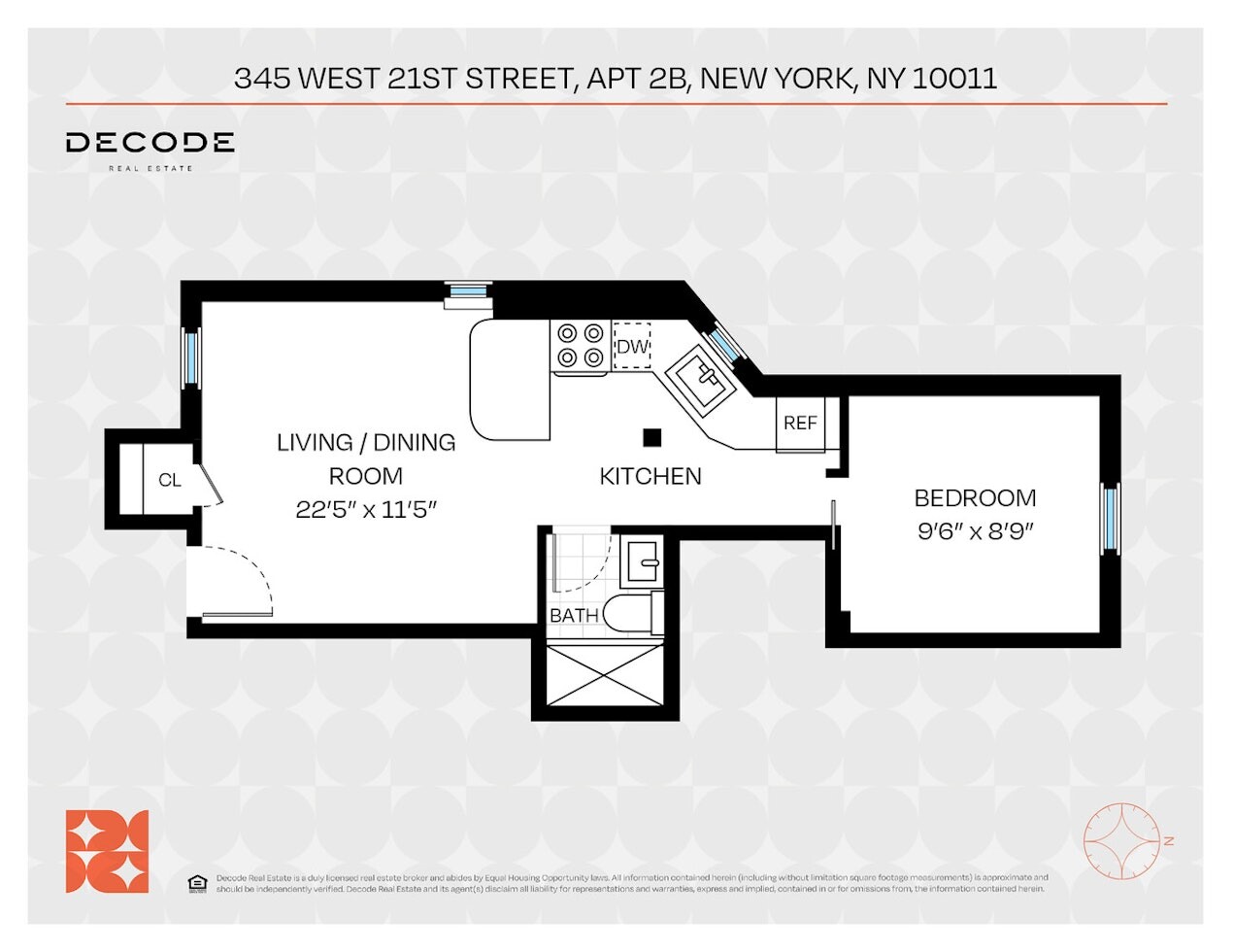 345 West 21st Street 2B Chelsea New York NY 10011