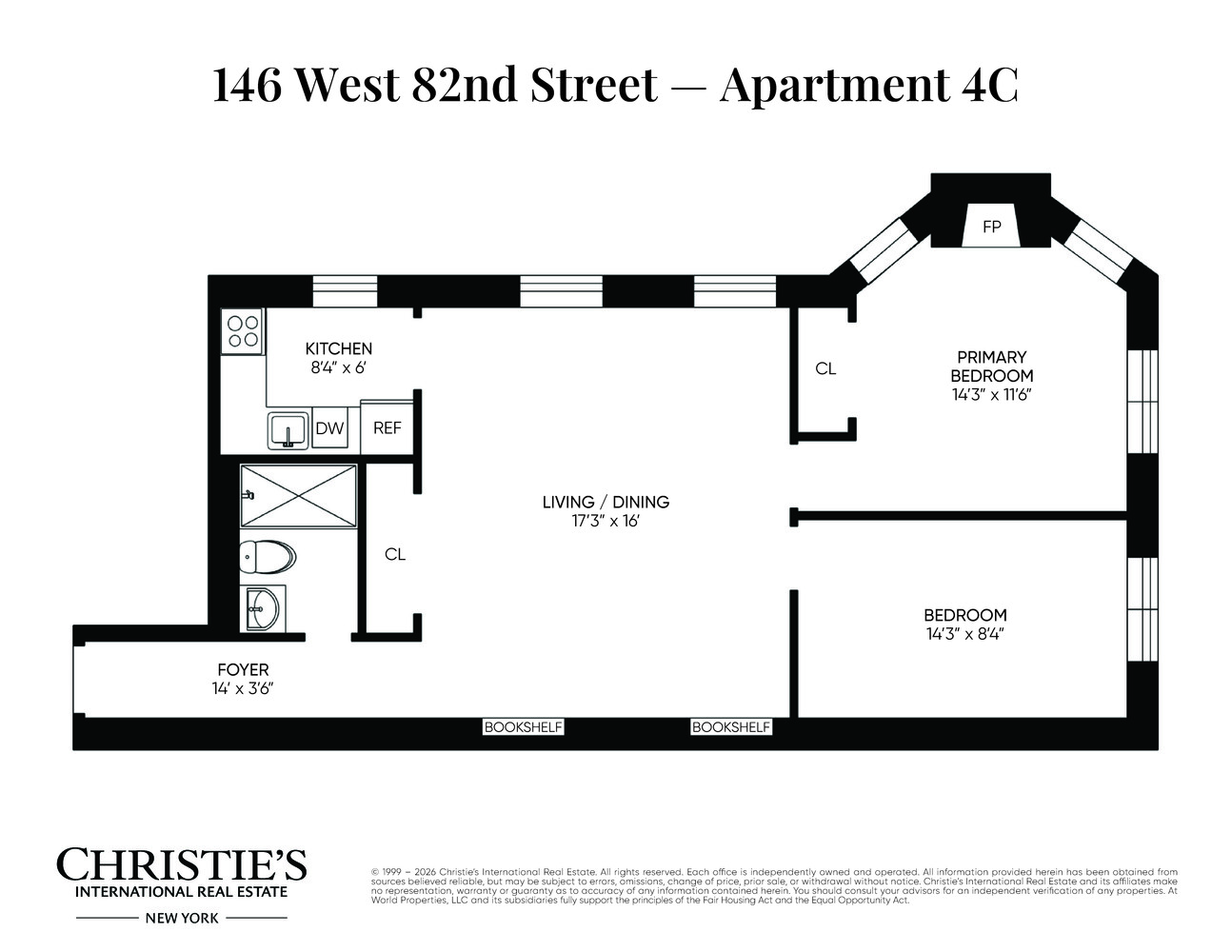 146 West 82nd Street 4C Upper West Side New York NY 10024