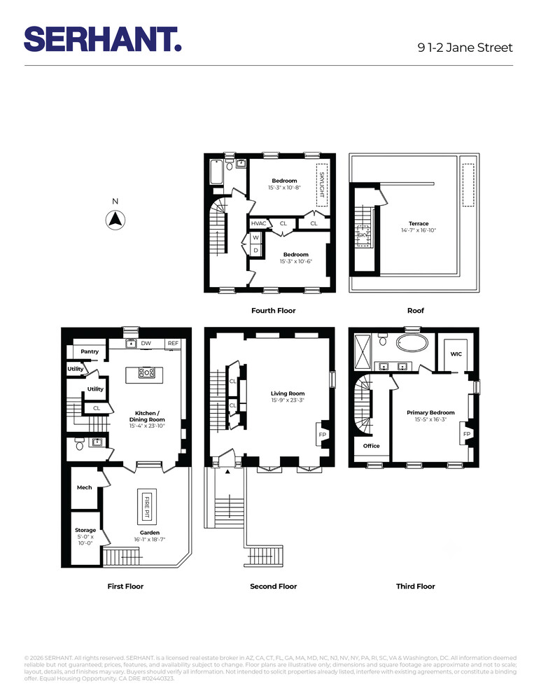 9 Jane Street W. Greenwich Village New York NY 10014