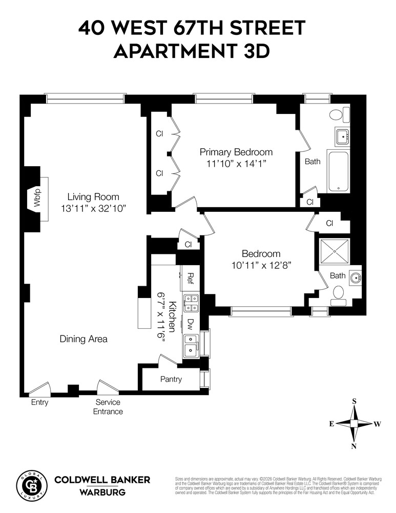 40 West 67th Street 3D Lincoln Square New York NY 10023