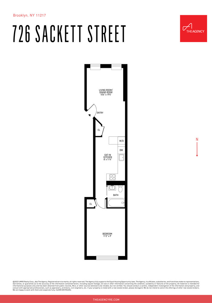726 Sackett Street 2L Park Slope Brooklyn NY 11217
