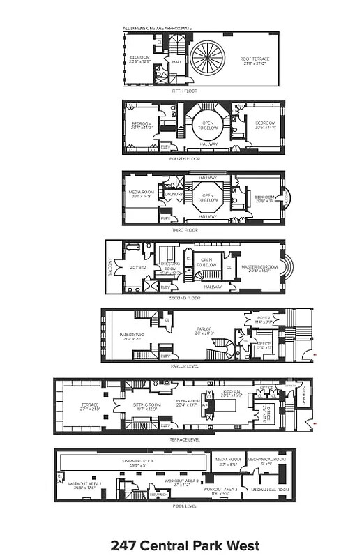 247 Central Park West Central Park West New York NY 10024