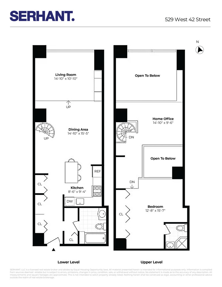 536 West 43rd Street 1B Clinton New York NY 10036