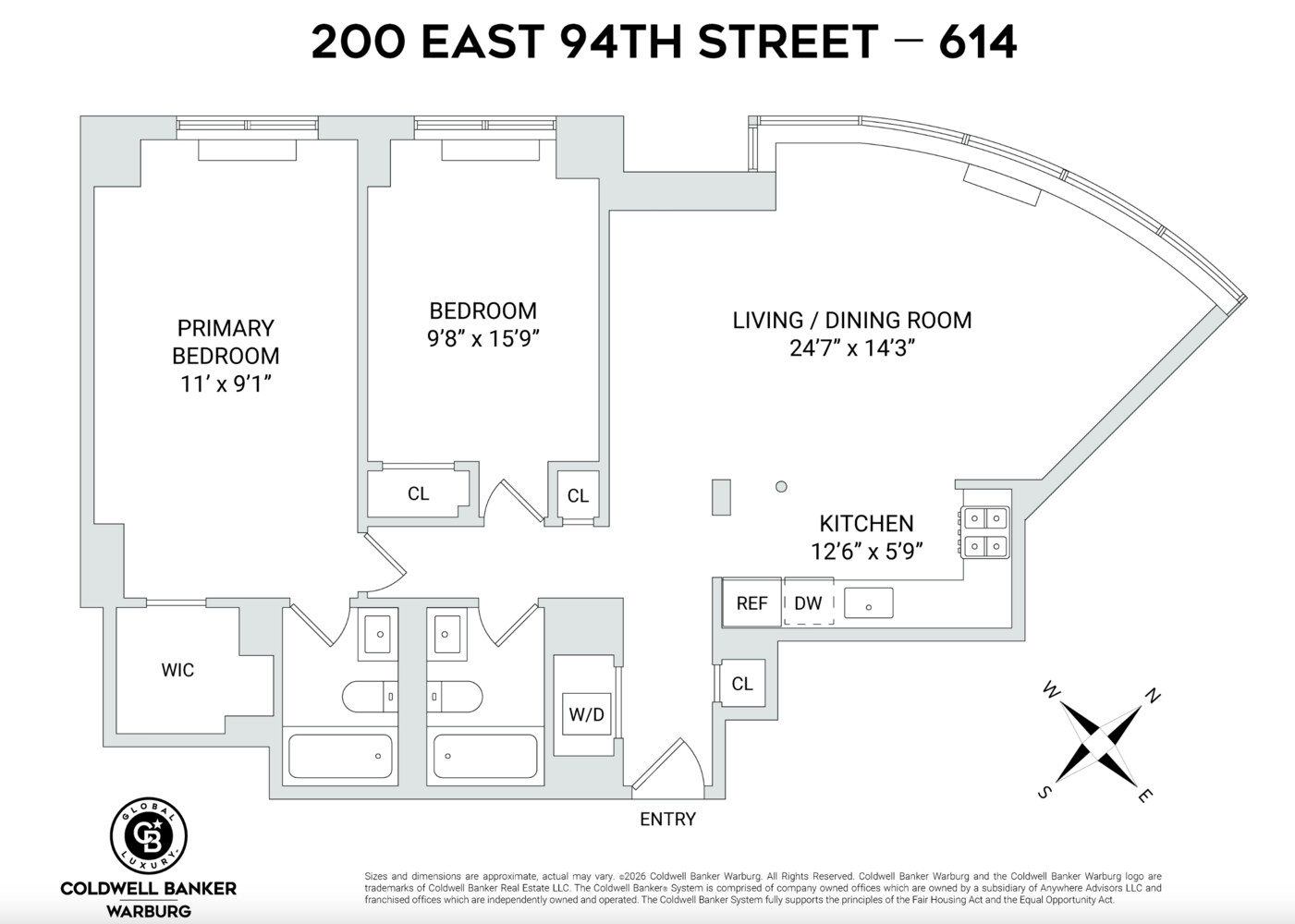 200 East 94th Street 612 Upper East Side New York NY 10128