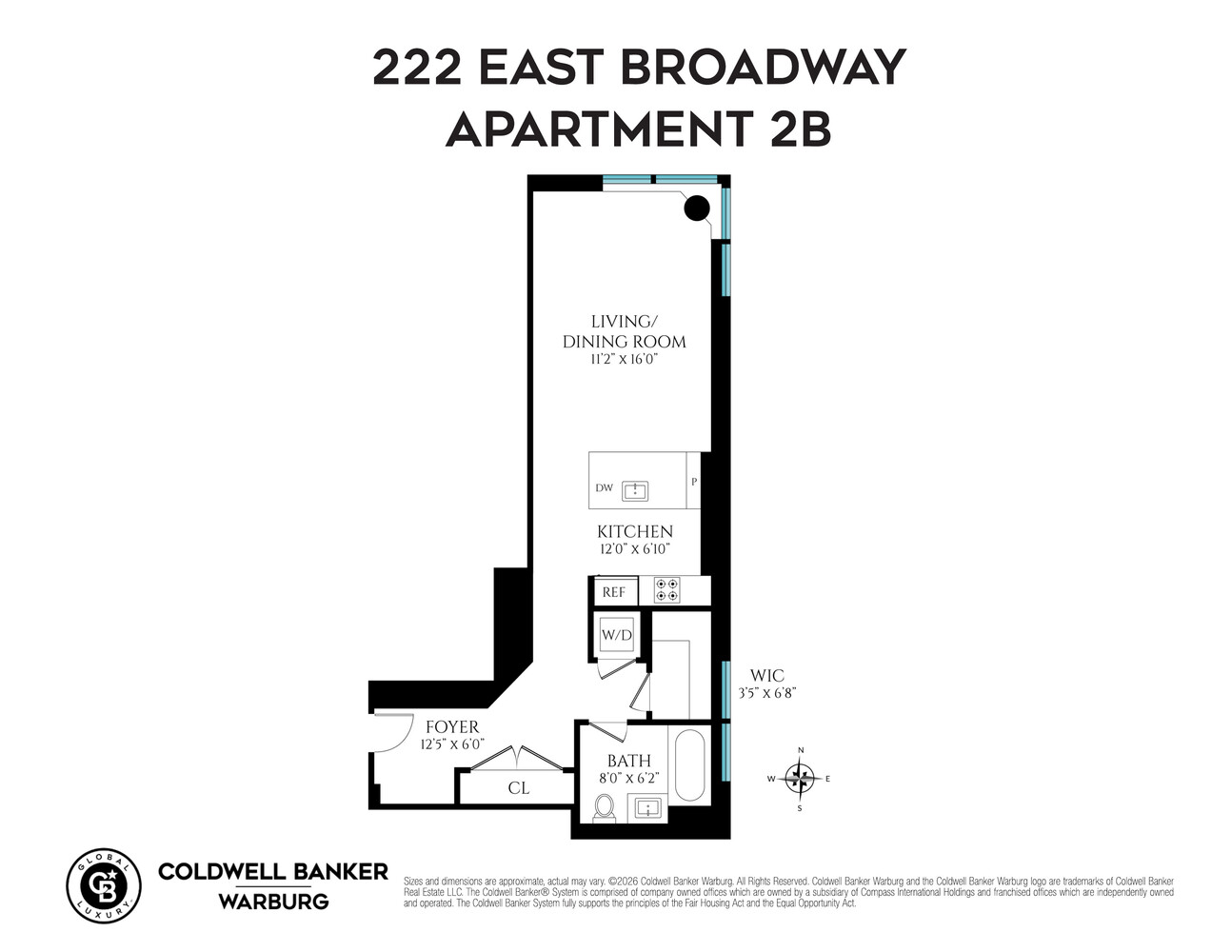 222 East Broadway 2B Lower East Side New York NY 10002