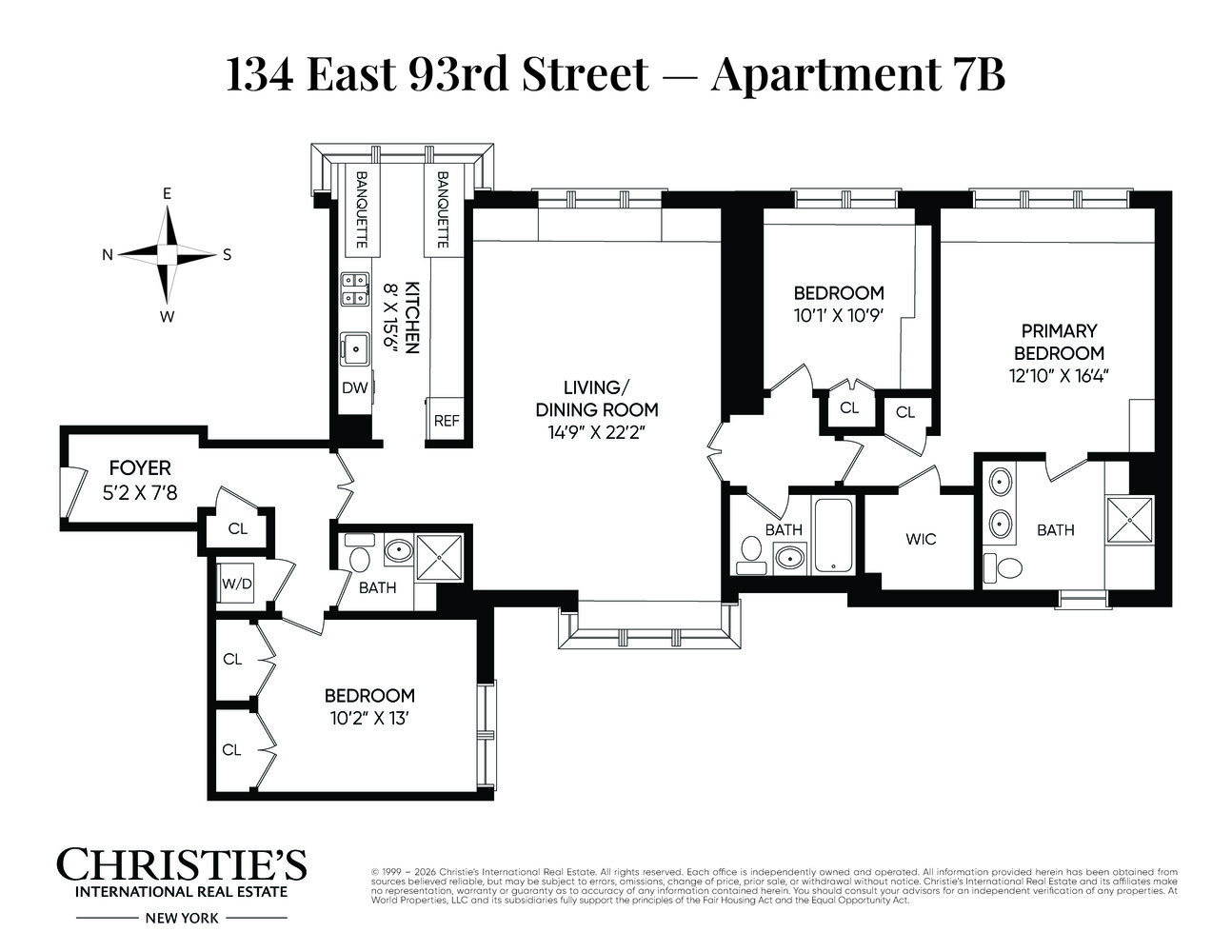 134 East 93rd Street 7B Carnegie Hill New York NY 10128