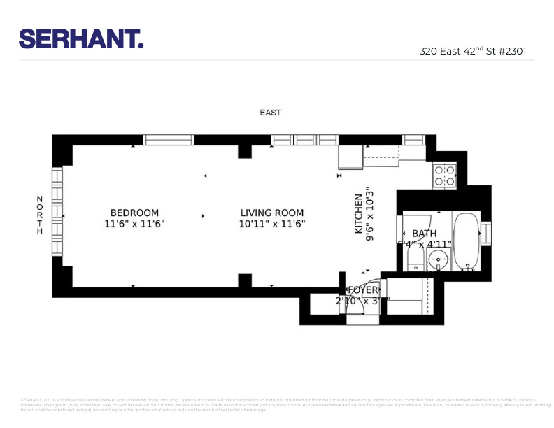 320 East 42nd Street 2301 Tudor City New York NY 10017