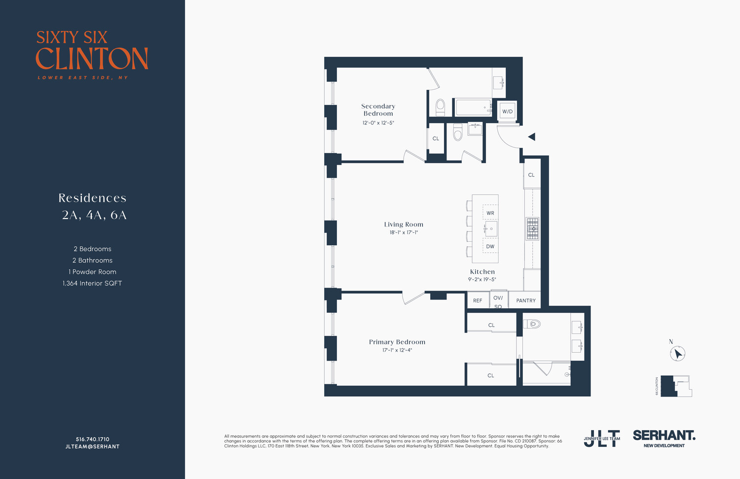 66 Clinton Street 6A Lower East Side New York NY 10002