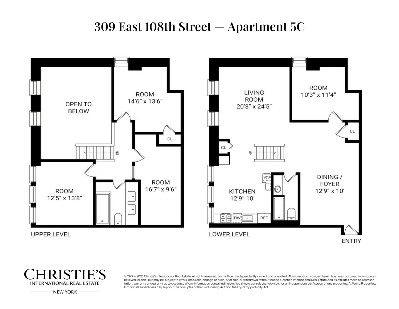 309 East 108th Street 5C East Harlem New York NY 10029