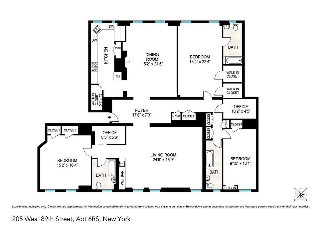 205 West 89th Street 6RS Upper West Side New York NY 10024