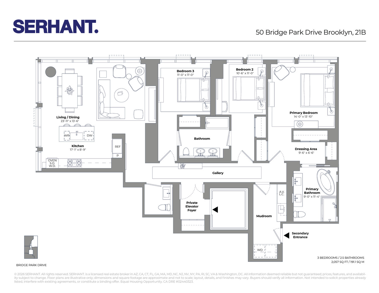 50 Bridge Park Drive 21B Brooklyn Heights Brooklyn NY 11201