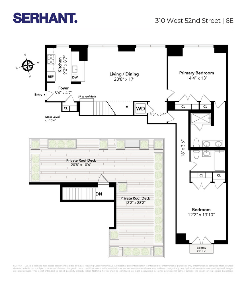 310 West 52nd Street 6E Clinton New York NY 10019