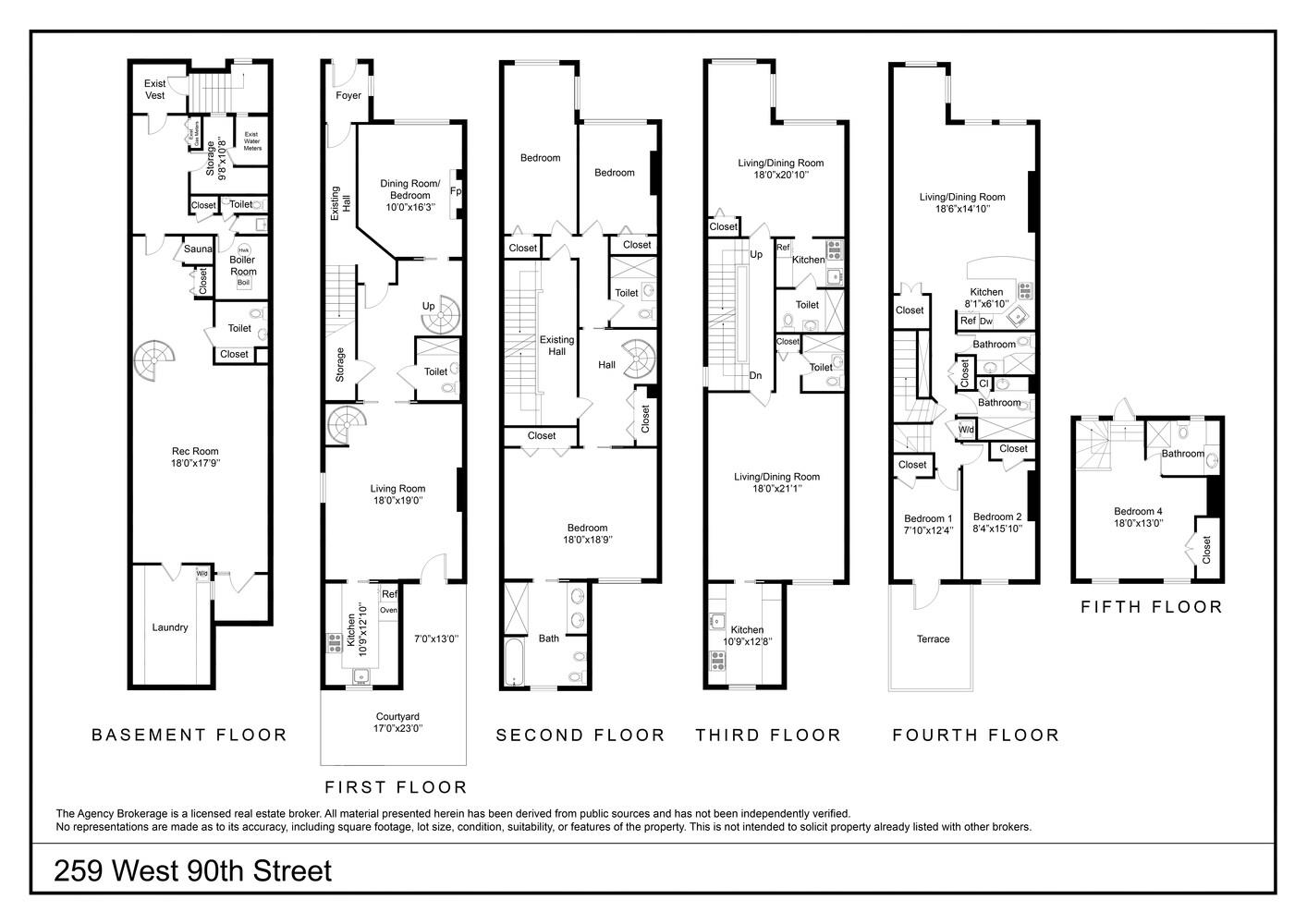 259 West 90th Street Upper West Side New York NY 10024