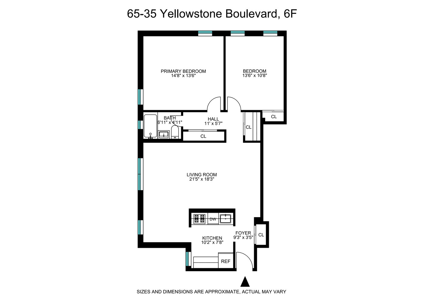 65-35 Yellowstone Blvd. 6F Forest Hills Queens NY 11375
