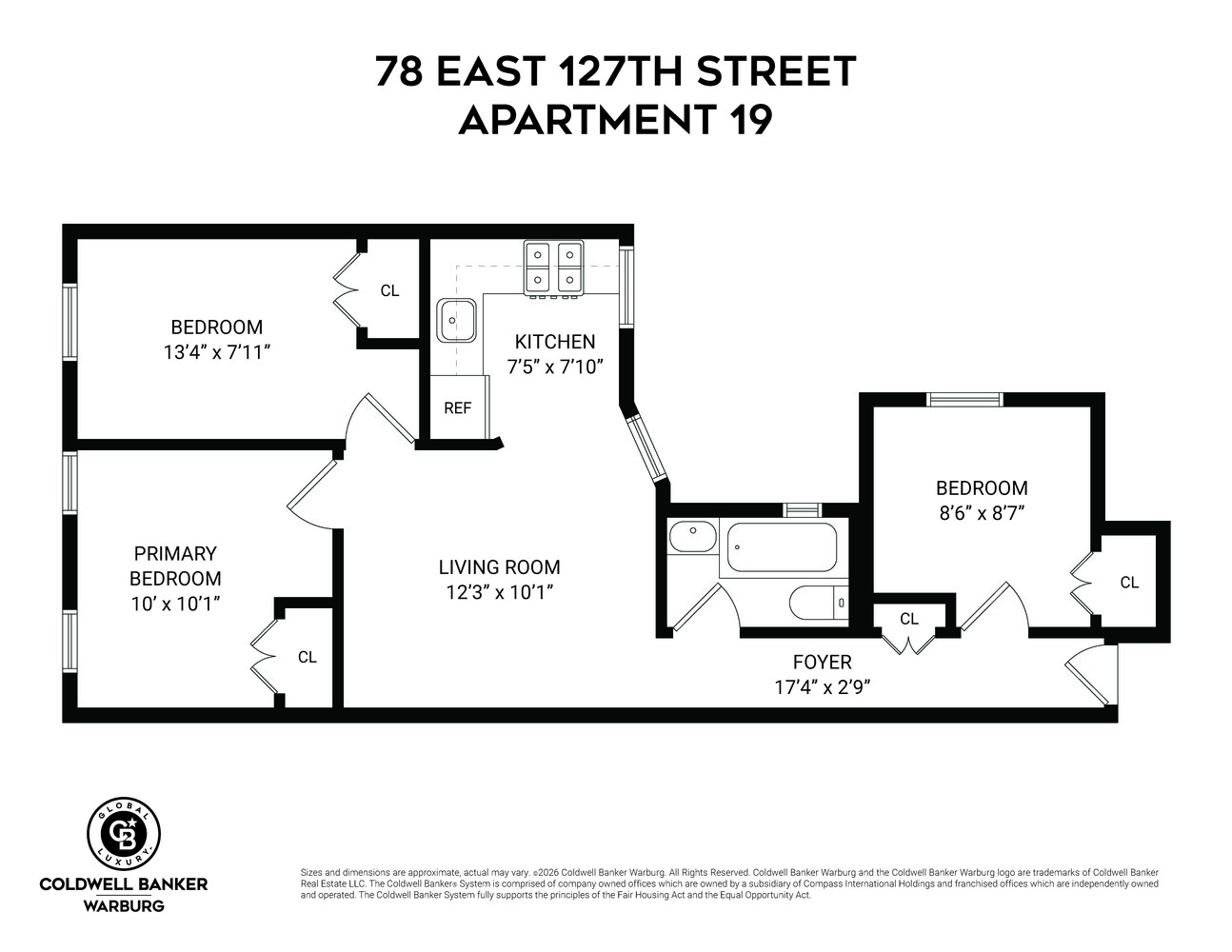 78 East 127th Street 19A East Harlem New York NY 10035