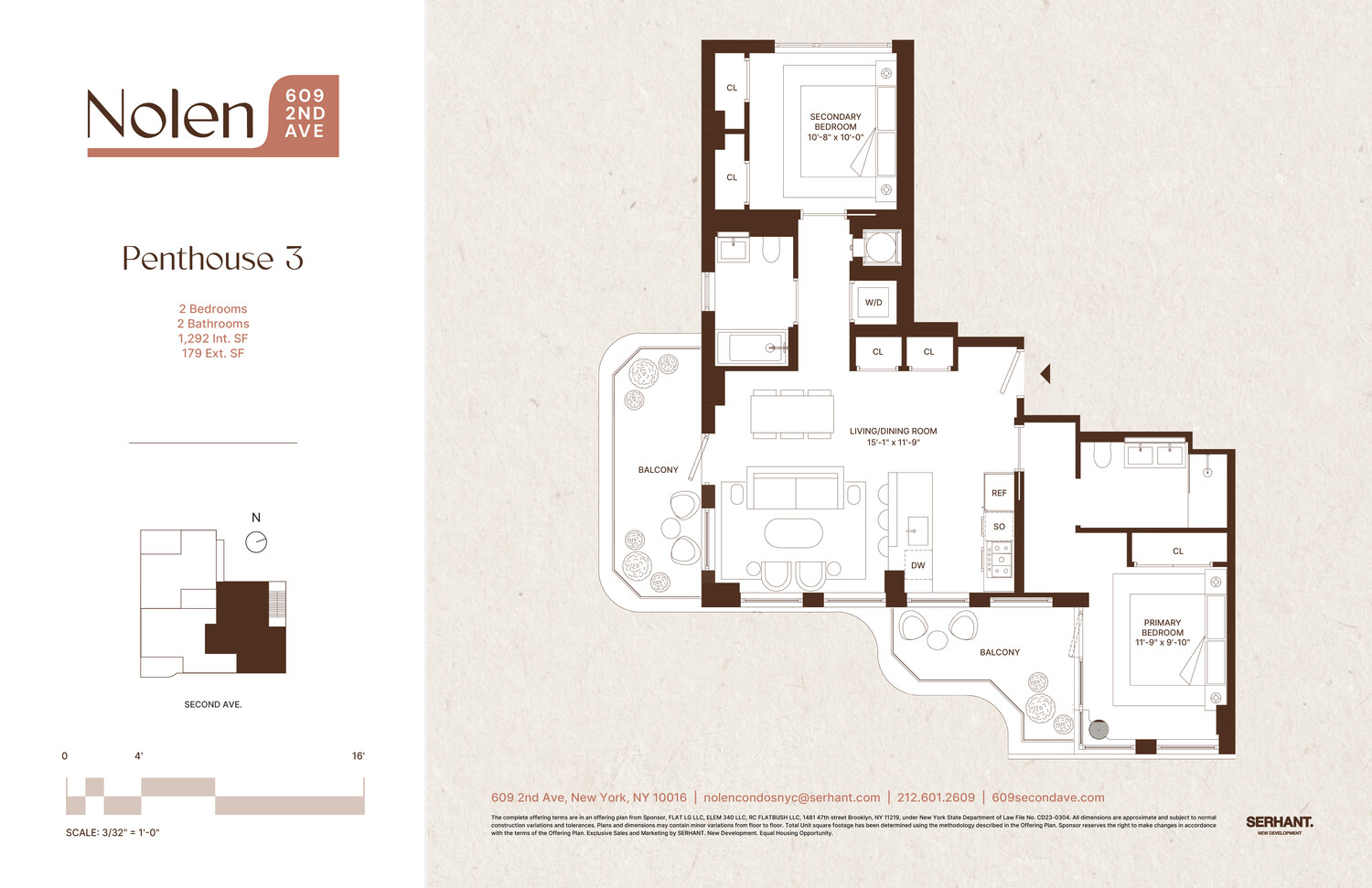 609 Second Avenue PH3 Kips Bay New York NY 10016