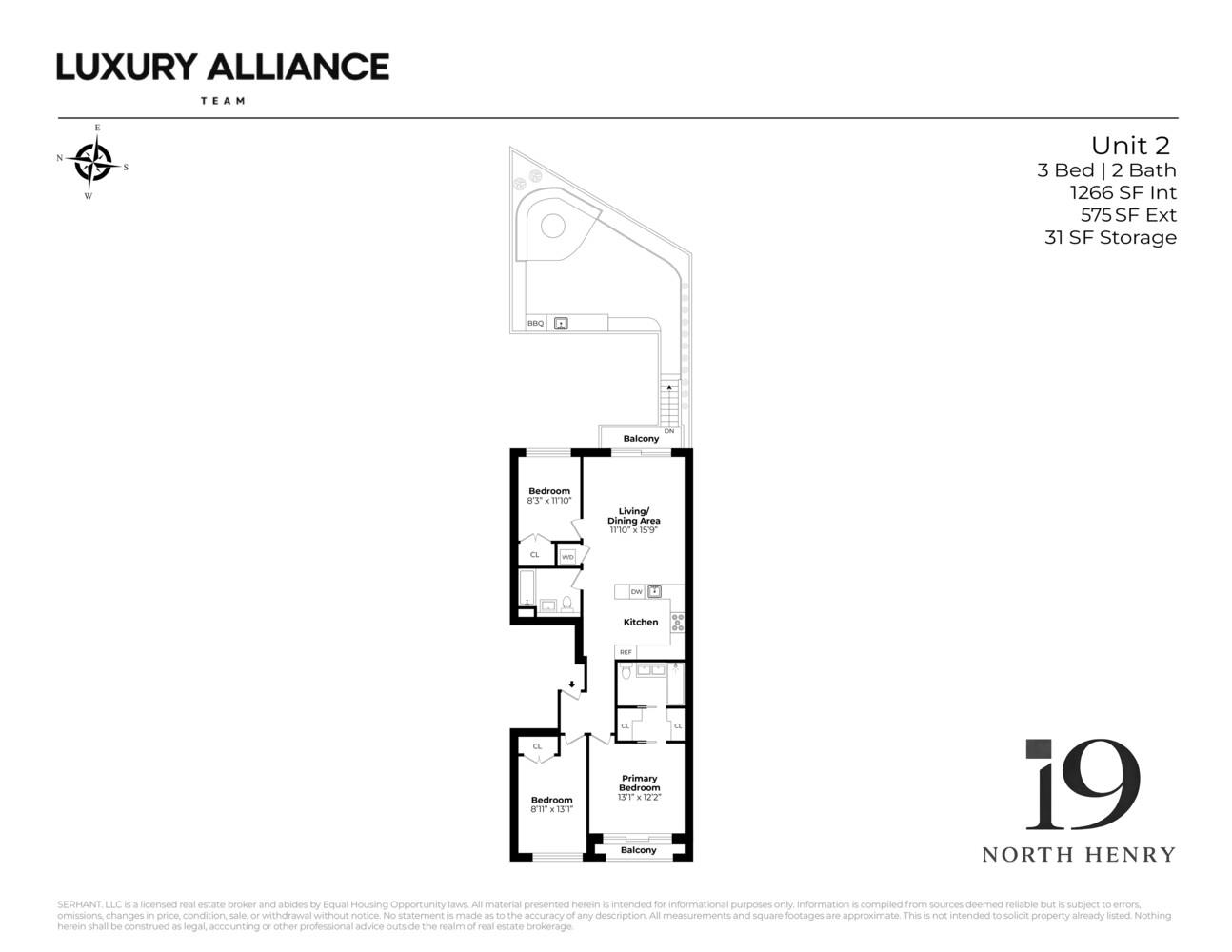 19 North Henry Street 2 East Williamsburg Brooklyn NY 11222