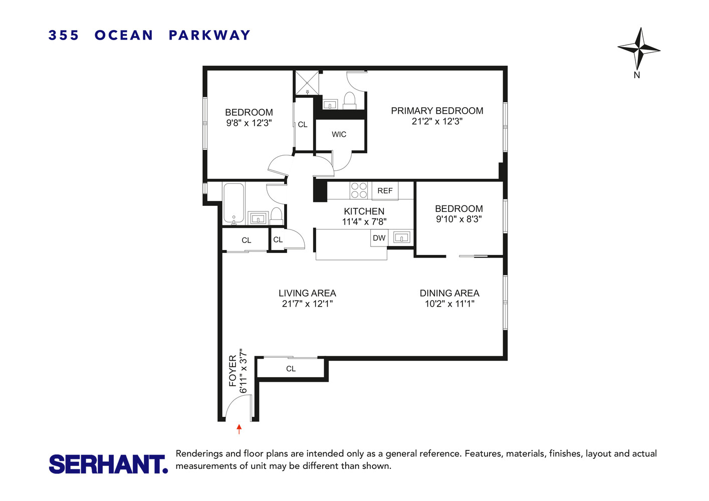 399 Ocean Parkway 5C Kensington Brooklyn NY 11218
