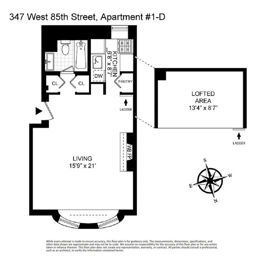 342 West 85th Street 1D Upper West Side New York NY 10024
