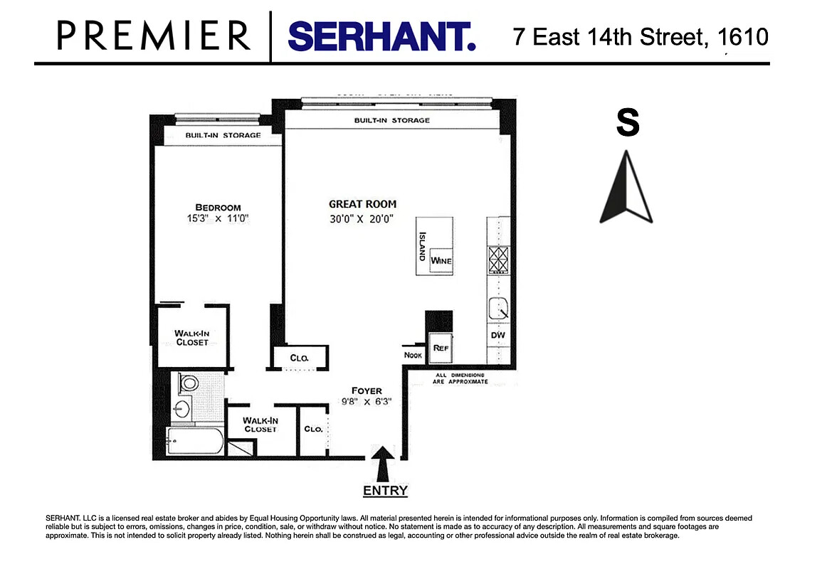 7 East 14th Street 1610 Flatiron District New York NY 10003