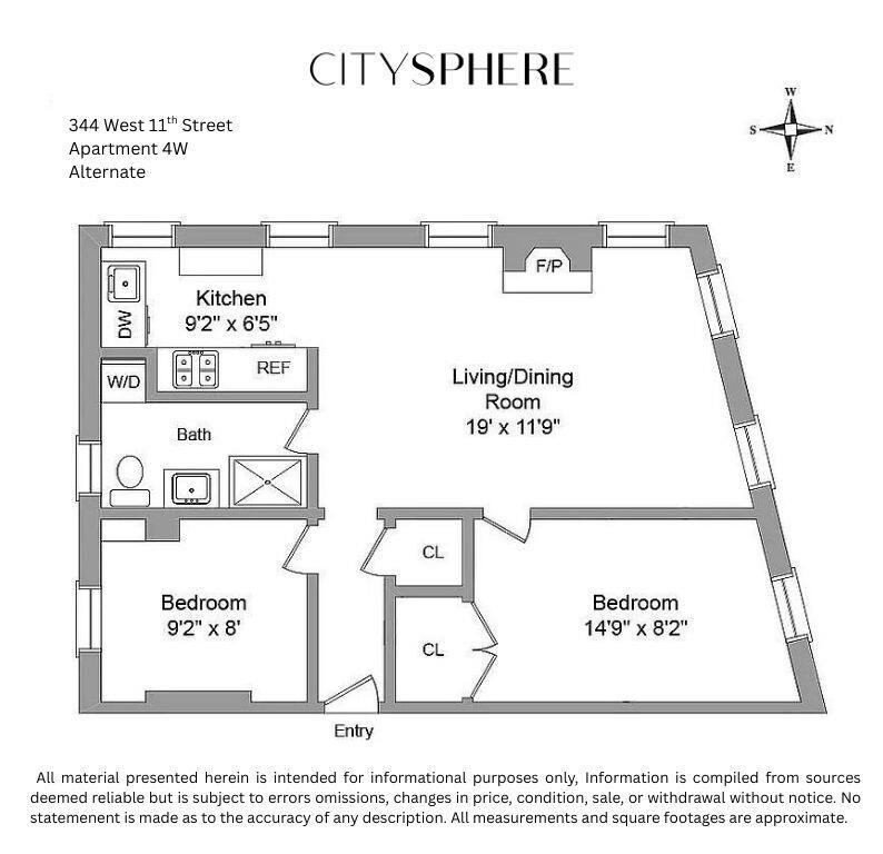 344 West 11th Street W. Greenwich Village New York NY 10014