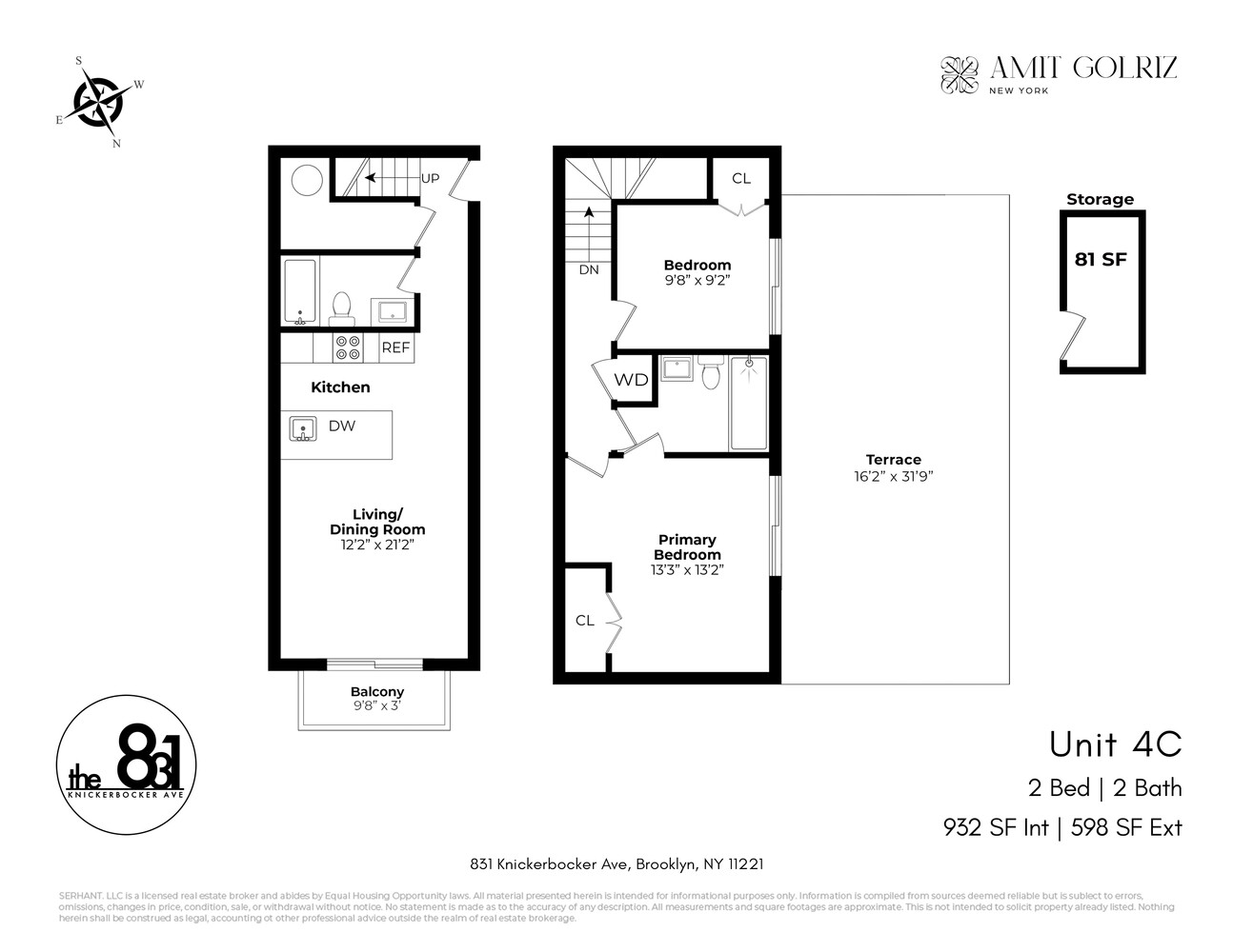 831 Knickerbocker Avenue PH4 Bushwick Brooklyn NY 11237