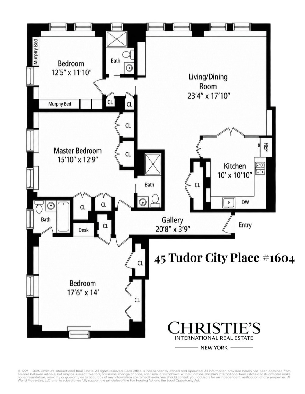 45 Tudor City Place 1604 Tudor City New York NY 10017