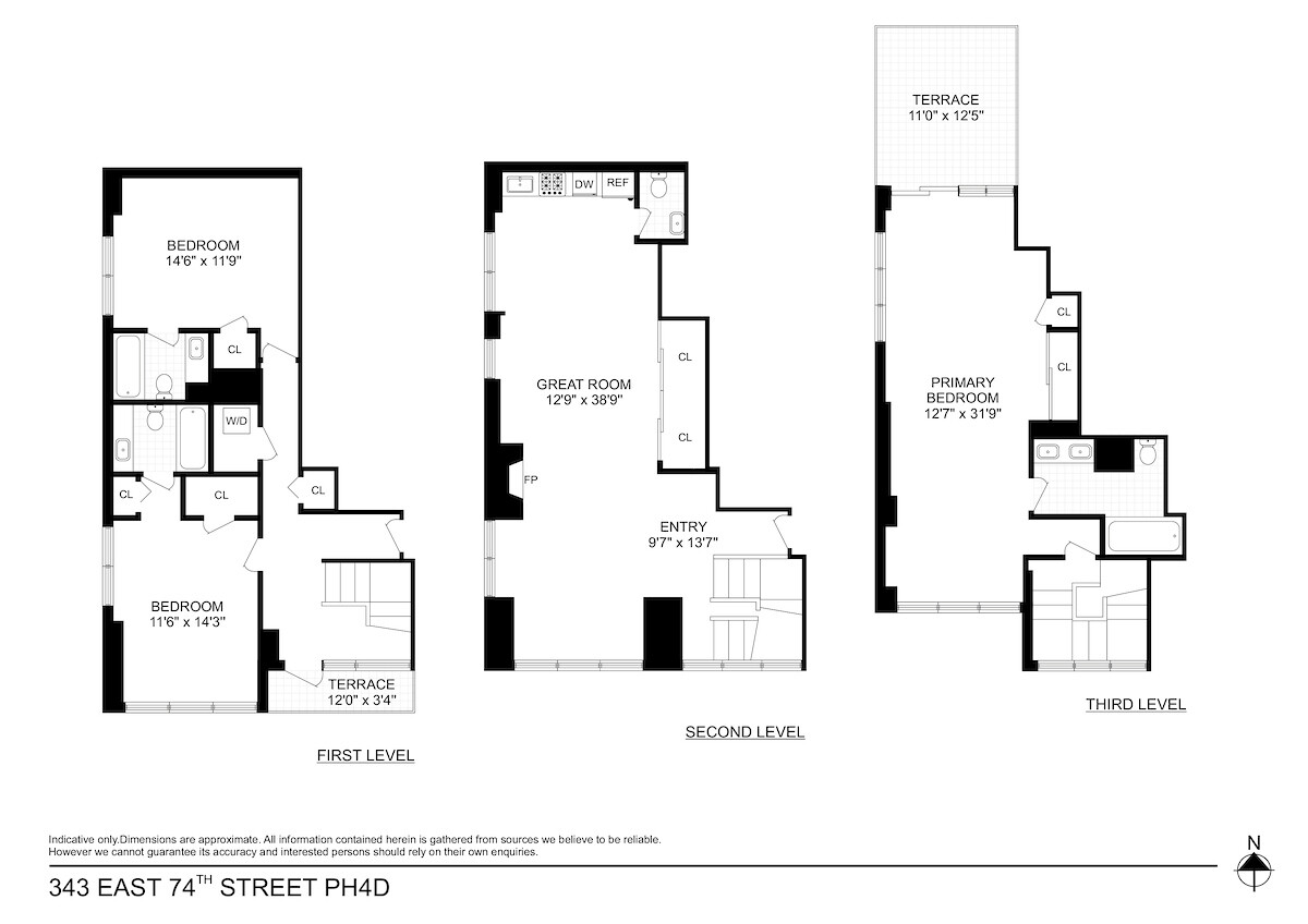 343 East 74th Street PH34D Upper East Side New York NY 10021