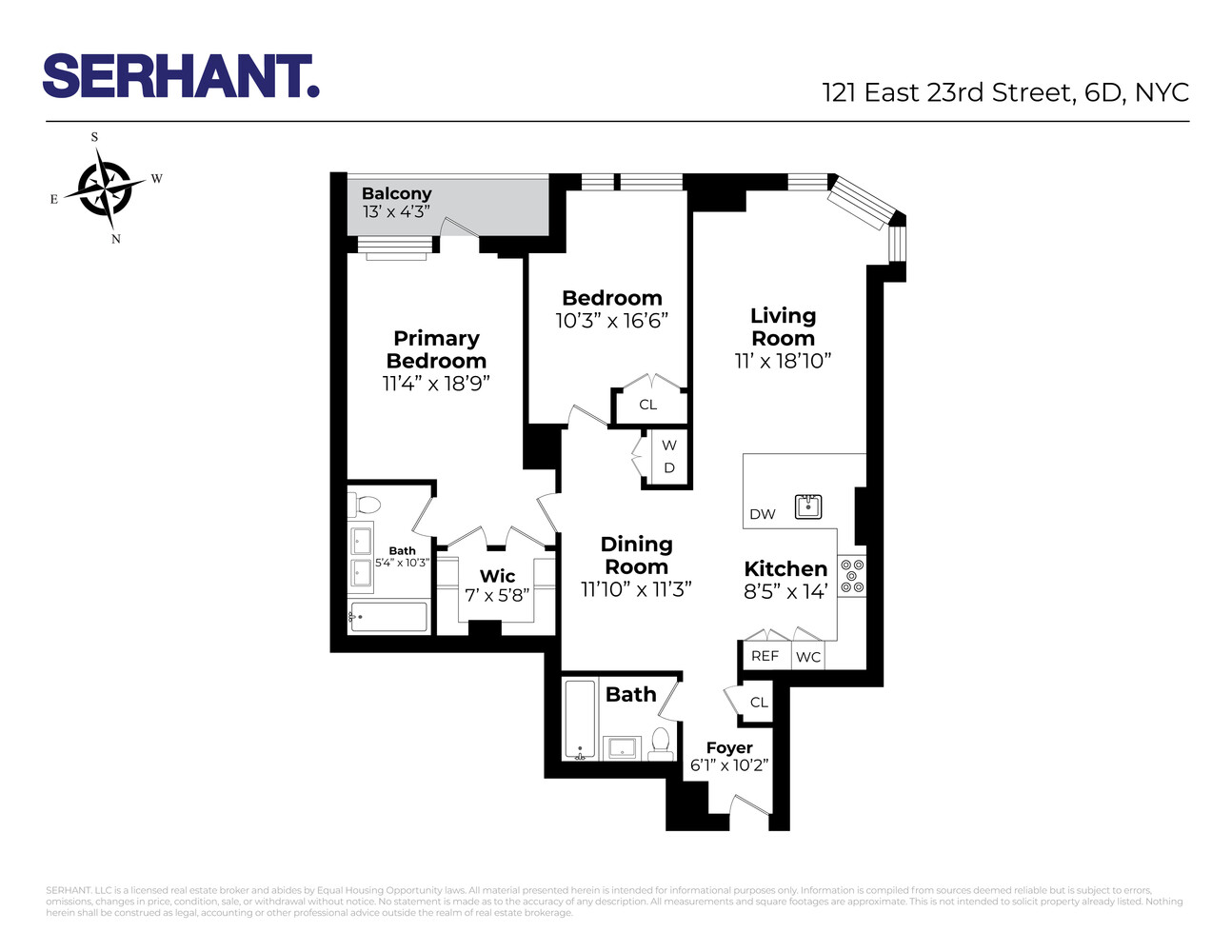 121 East 23rd Street 6D Kips Bay New York NY 10010