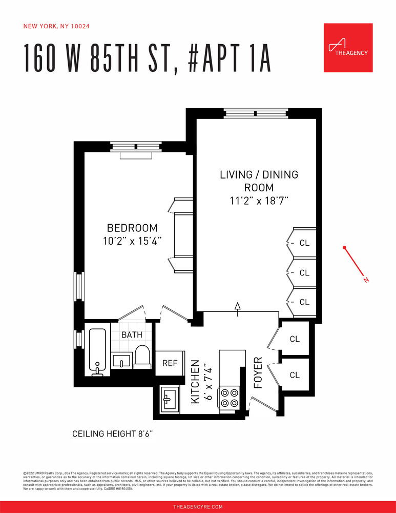 160 West 85th Street 1A Upper West Side New York NY 10024
