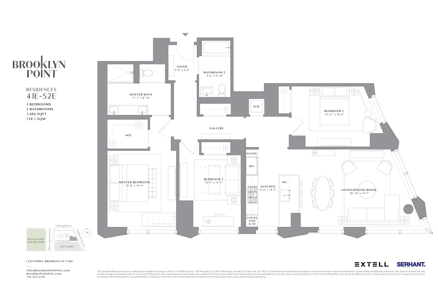 138 Willoughby Street 48E Downtown Brooklyn NY 11201
