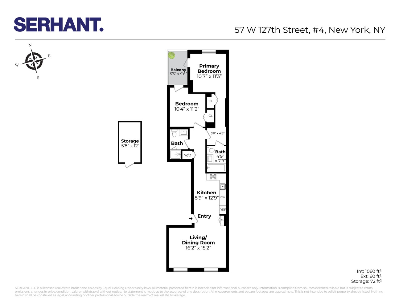 57 West 127th Street 4 West Harlem New York NY 10027