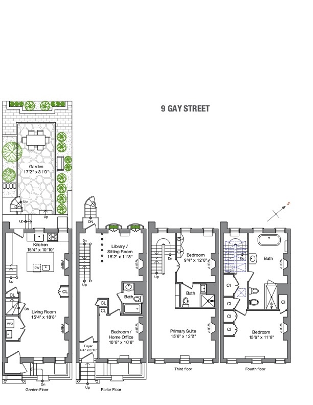 9 Gay Street Greenwich Village New York NY 10014