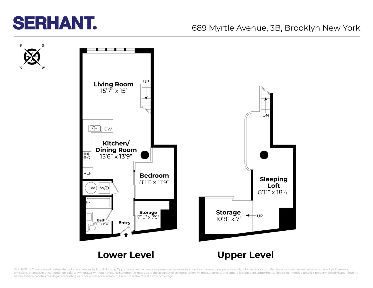 689 Myrtle Avenue 3B Bedford Stuyvesant Brooklyn NY 11205