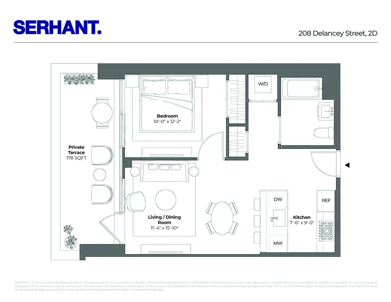 208 Delancey Street 2D Lower East Side New York NY 10002