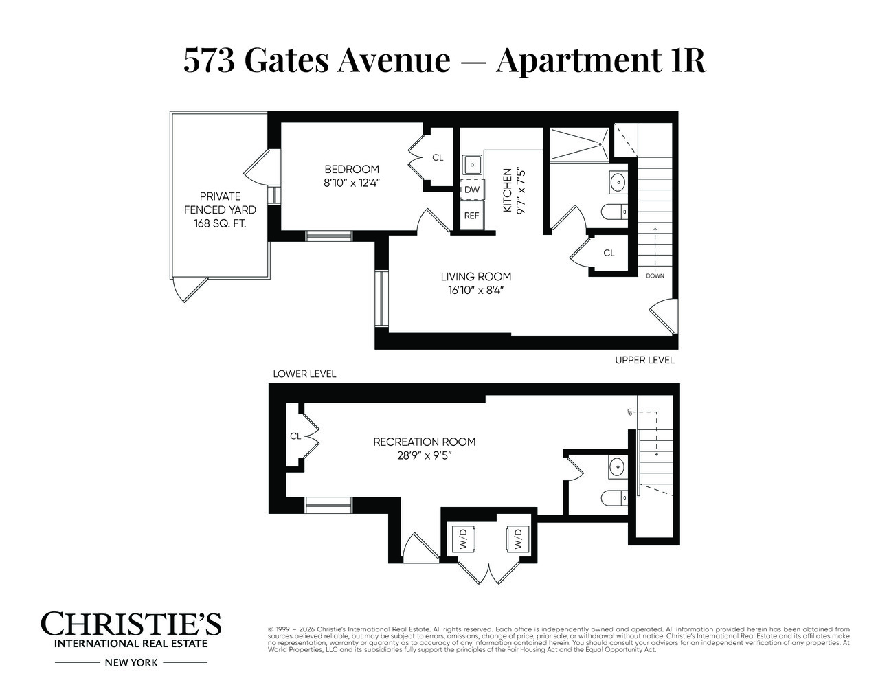 573 Gates Avenue 1R Bedford Stuyvesant Brooklyn NY 11221