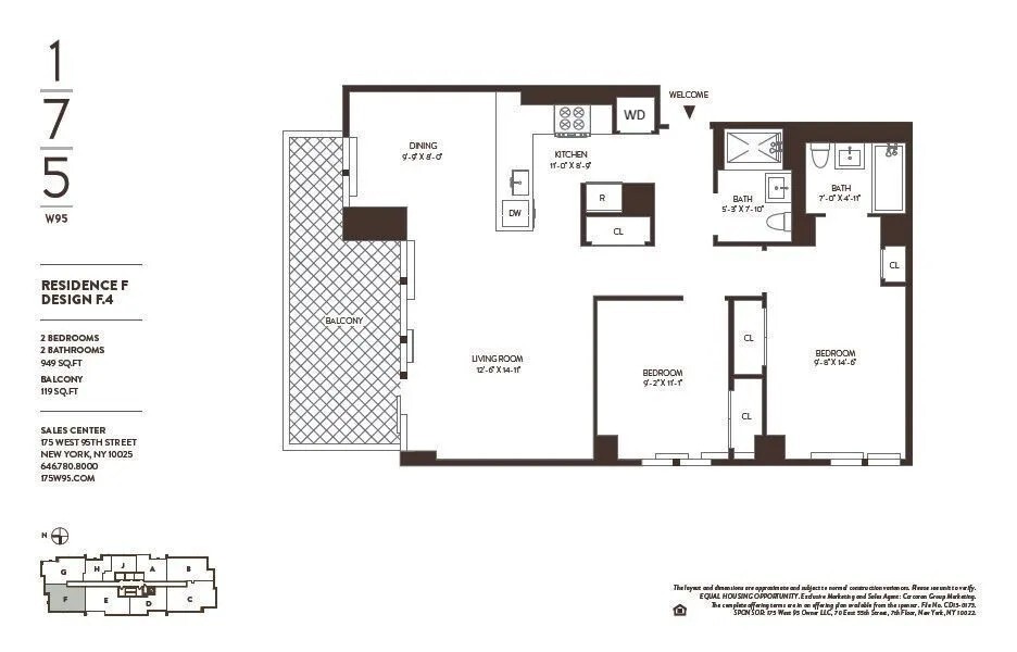 175 West 95th Street Upper West Side New York NY 10025