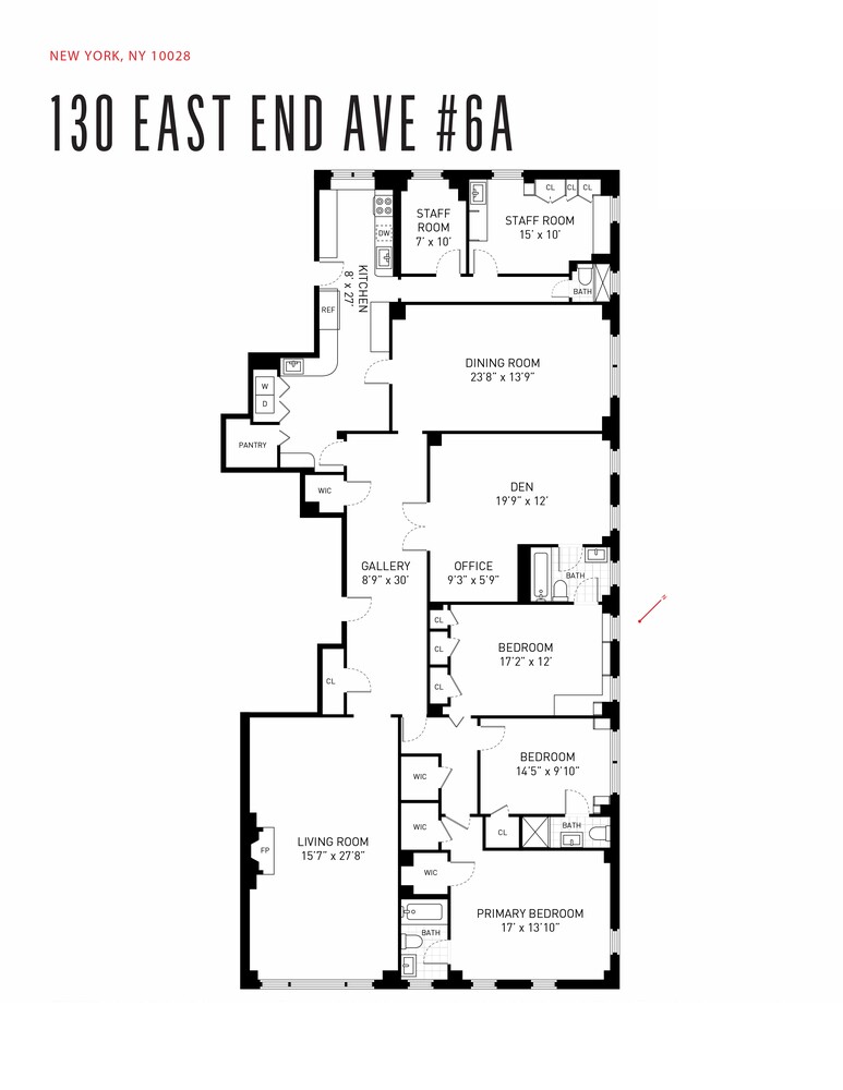 130 East End Avenue 6A Upper East Side New York NY 10028