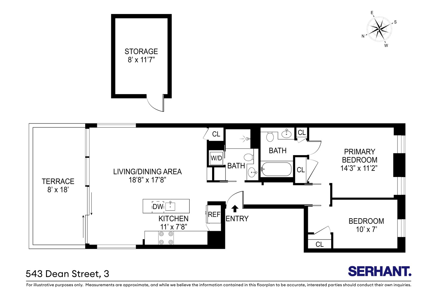 543 Dean Street 3 Pacific Park Brooklyn NY 11217