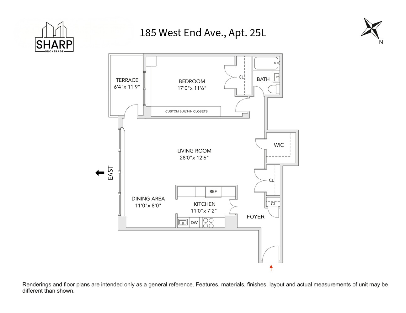 185 West End Avenue 25L Lincoln Square New York NY 10023