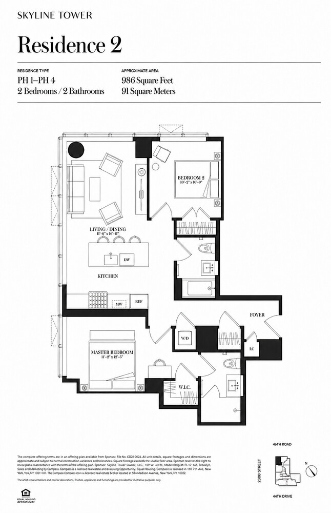 3 Court Square PH302 Long Island City Queens NY 11101