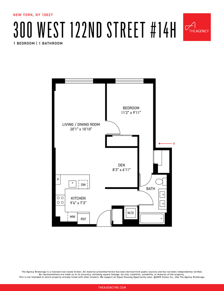 300 West 122nd Street 14H West Harlem New York NY 10027