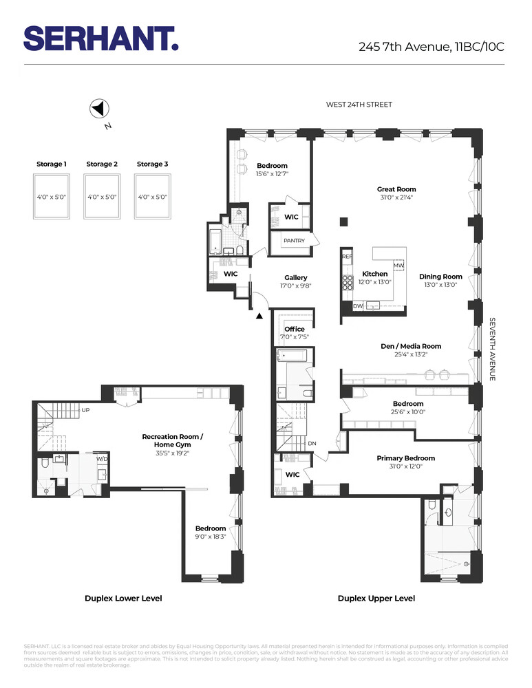 245 Seventh Avenue 11BC/10C Chelsea New York NY 10001