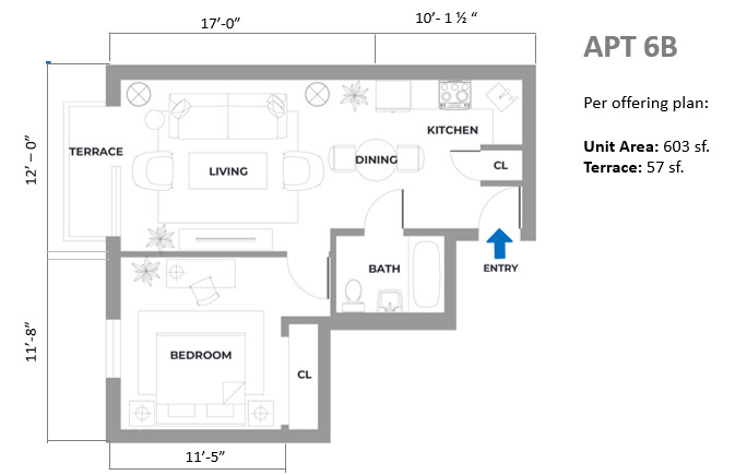 15 Saint Marks Place 6B E. Greenwich Village New York NY 10003