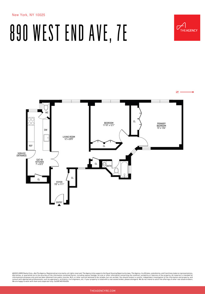 890 West End Avenue 7E Upper West Side New York NY 10025