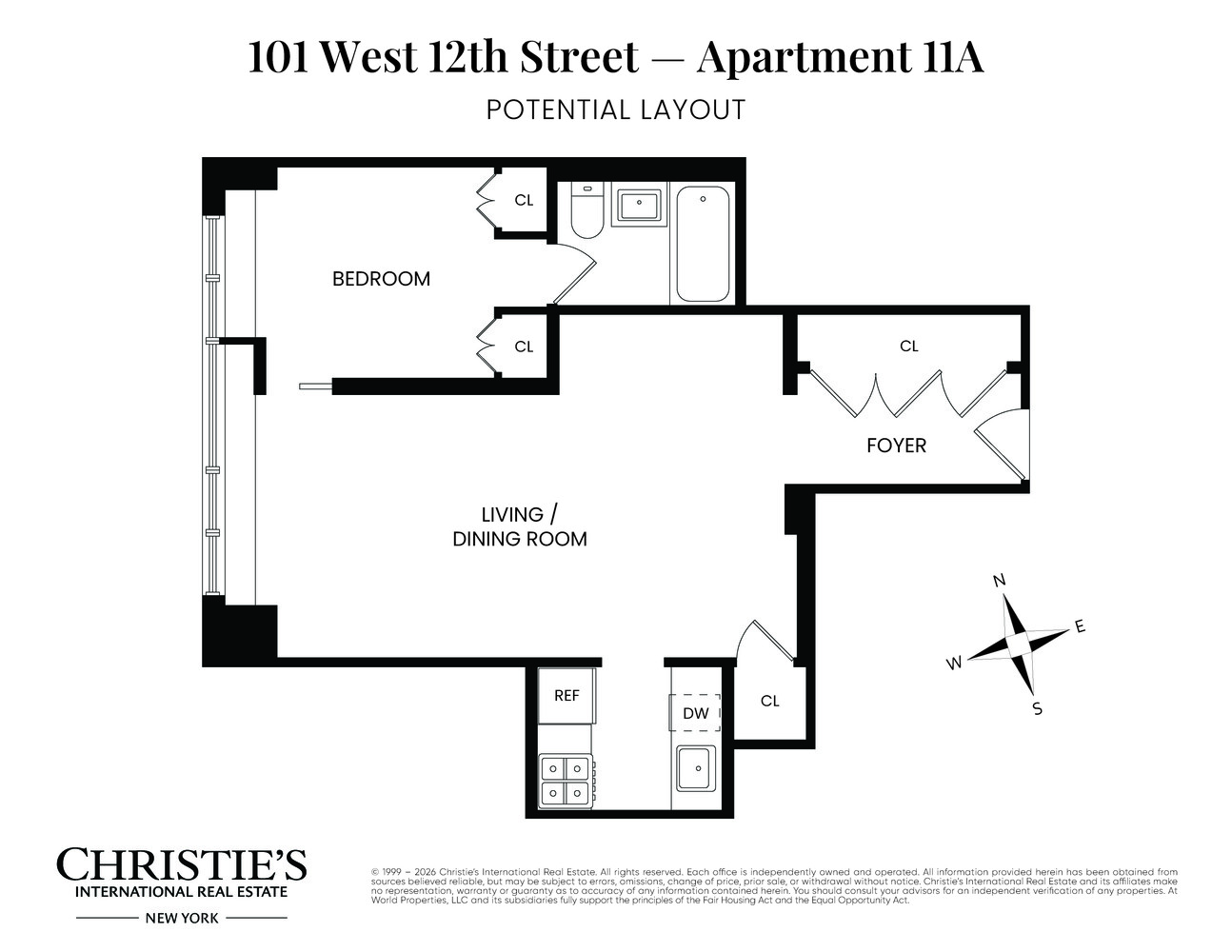 101 West 12th Street 11A Greenwich Village New York NY 10011