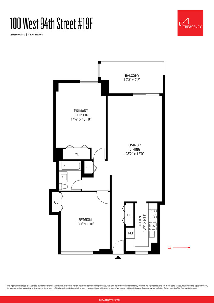 100 West 94th Street 19F Upper West Side New York NY 10025