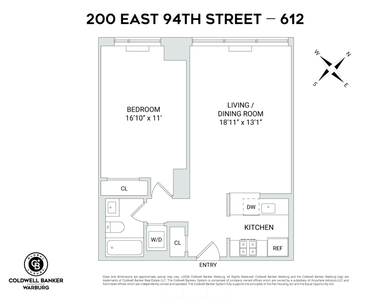 200 East 94th Street 612 Upper East Side New York NY 10128