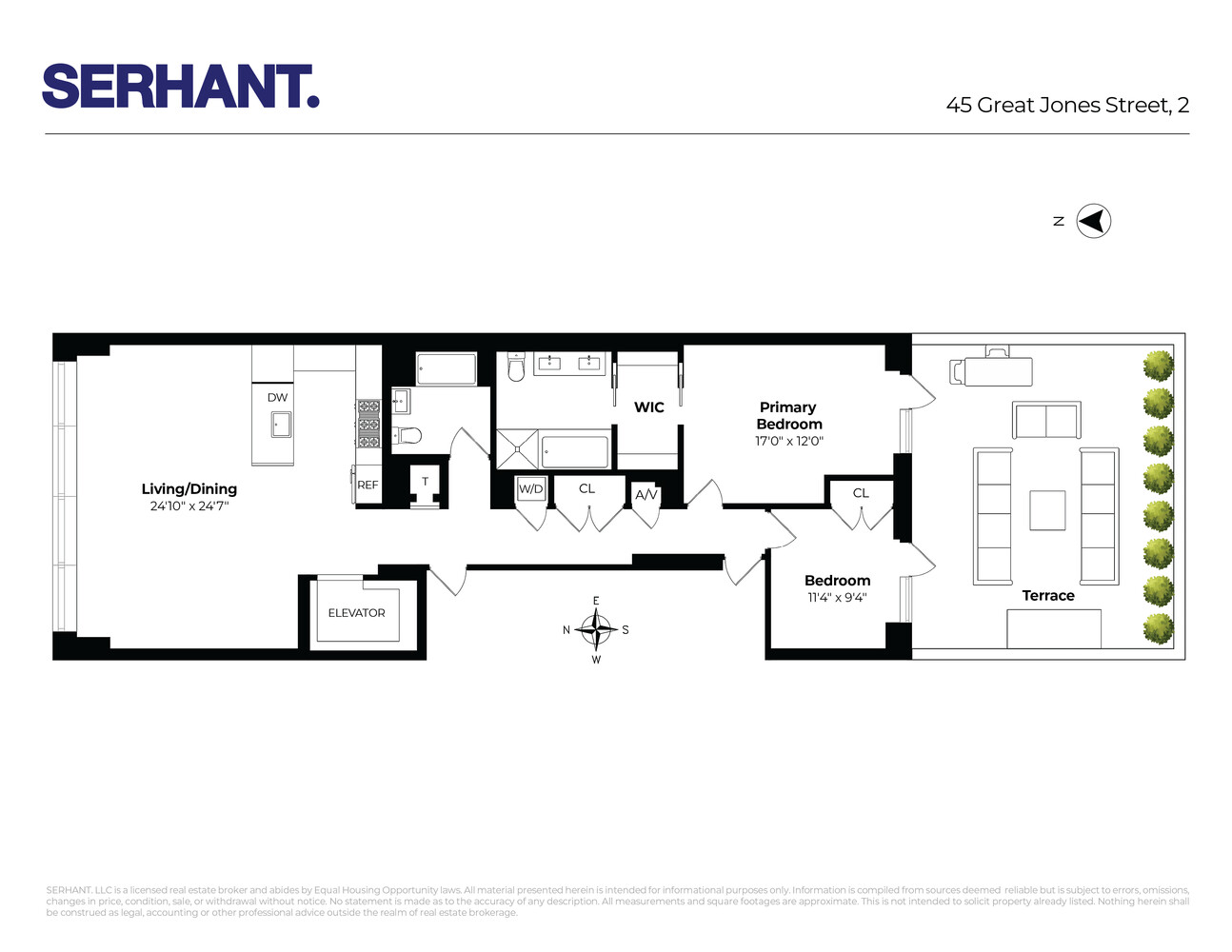 45 Great Jones Street Greenwich Village New York NY 10012